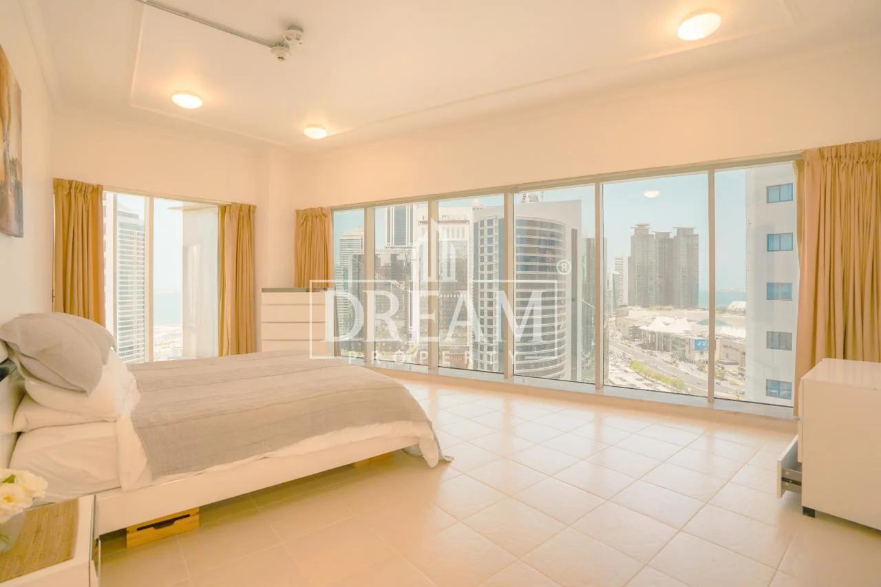 Elegant 2 BHK + Maid | with Sea View | West Bay